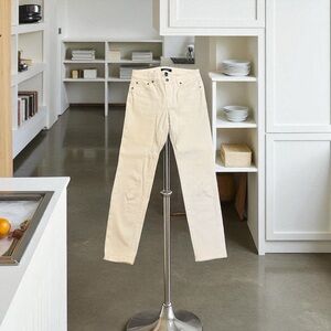 Classic High-Rise Cream Women's Jeans